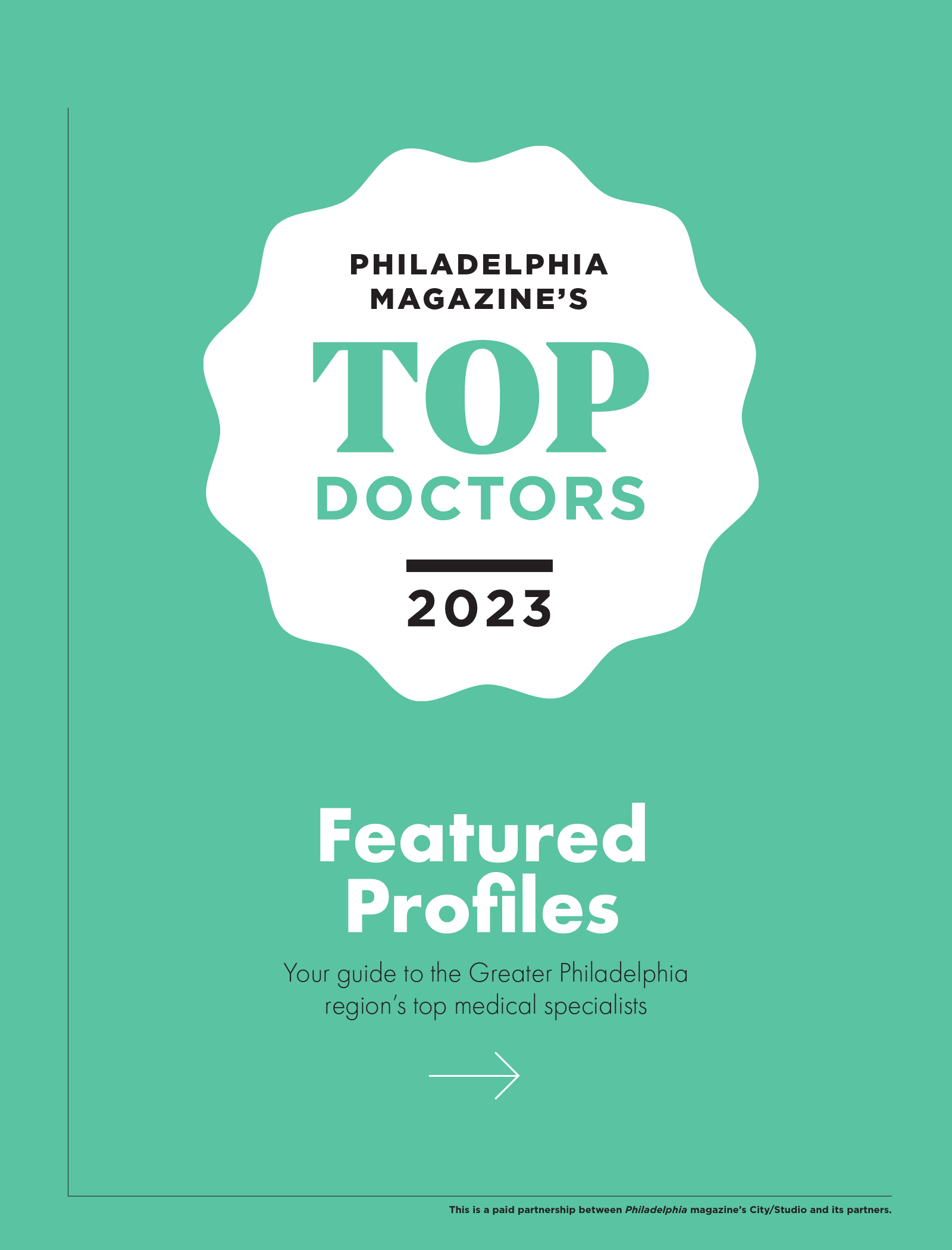 Philadelphia magazine May 2023 Top Doctors