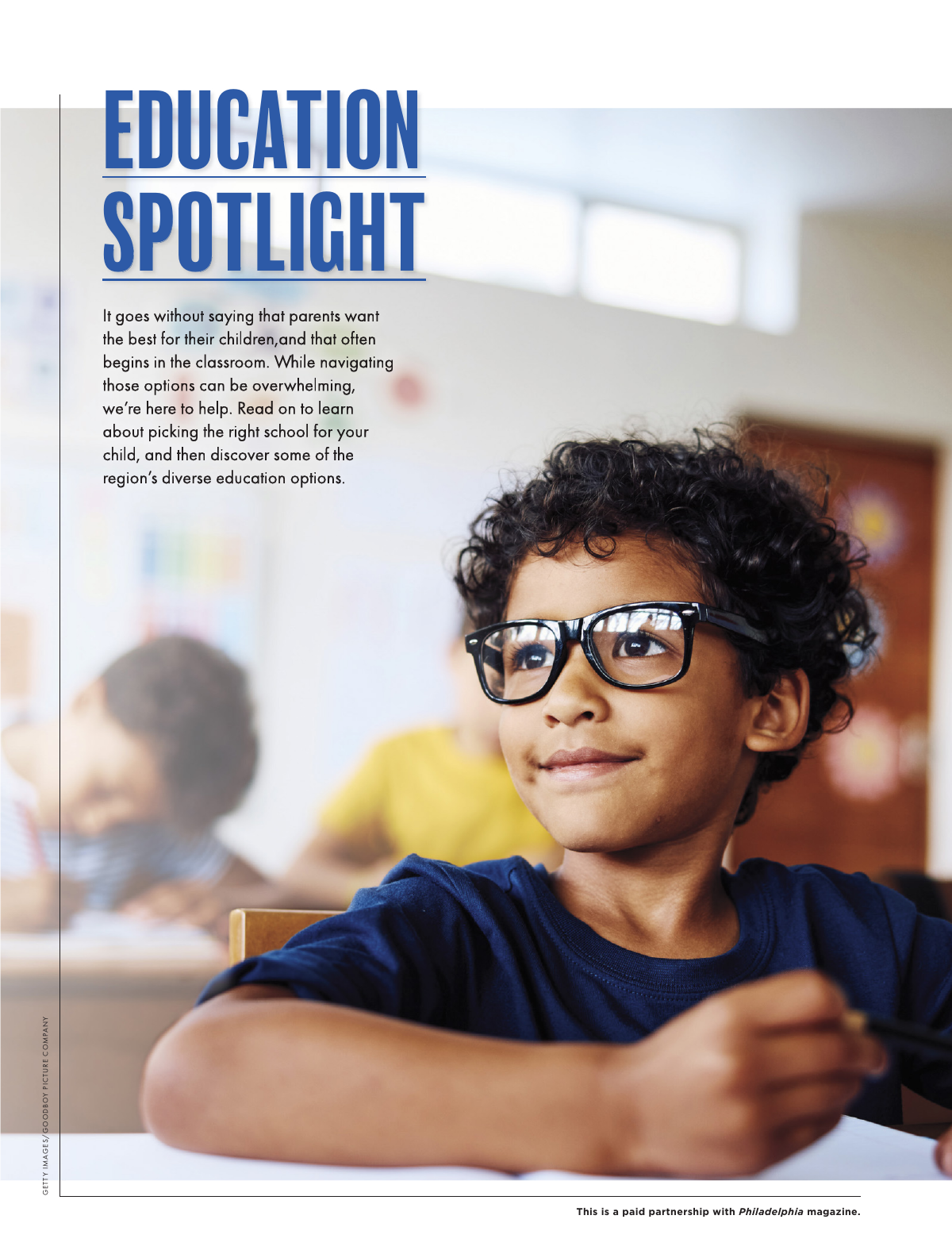 Philadelphia magazine April 2026 Education Spotlight